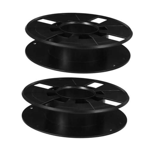 GARIOUANS 2 Stück Druck Filament Kabeltrommel Wickelspule Präzise Kabelaufbewahrung Elektrische Kabelaufroller für Drucker Zuhause Studio Schule von GARIOUANS
