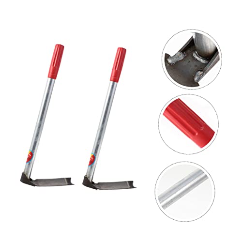 GARIOUANS 2stücke Gartenhacke Gartenhackgerät Unkrauthacke Pflanzhacke Handhacke Aus Hochwertigem Material Praktisch Und Langlebig Harter Und Dicker Stahlgriff Zum Graben Lösen Von Erde Umpf von GARIOUANS