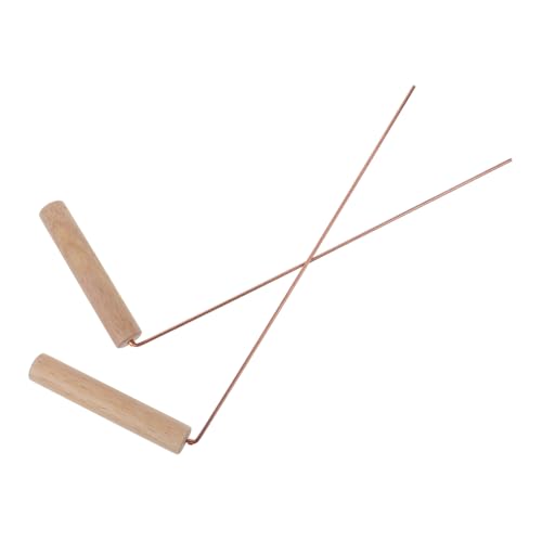 GARIOUANS 2 Stück Leichte Messing Pendel Glatte Oberfläche Komfortabel Praktisches für Outdoor Camping Detektion Einfache Handhabung Stabiles Messing Material für Wasser Suche GARIOUANS 2 Stück Leichte Messing Pendel Glatte Oberfläche Komfortabel Praktisches für Outdoor Camping Detektion Einfache Handhabung Stabiles Messing Material für Wasser Suche von GARIOUANS