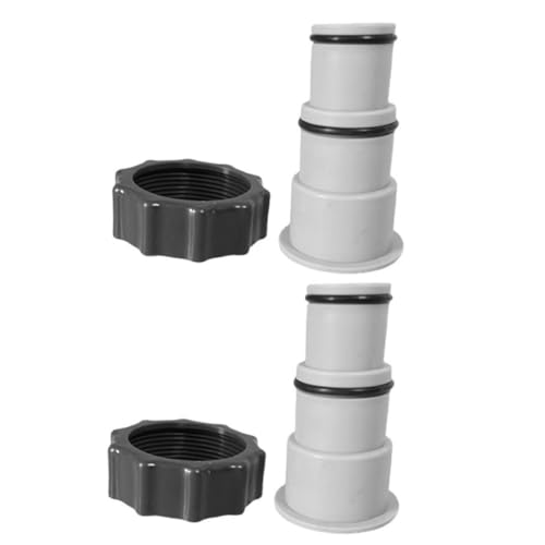 GARIOUANS 2 Stück Poolschlauch Adapter zu Schwimmbad Pumpenanschluss Robust Leicht Installierbar Kompatibel für Pool Filterpumpen Zubehör GARIOUANS 2 Stück Poolschlauch Adapter zu Schwimmbad Pumpenanschluss Robust Leicht Installierbar Kompatibel für Pool Filterpumpen Zubehör von GARIOUANS