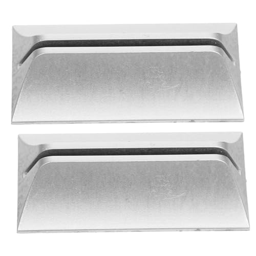 GARIOUANS 2 Stück Schreibtisch Trennwand Clips Verstellbare Büro Bildschirm Halterung für Glasplatte Stabile Kunststoff Klemmen für Schreibtischabtrennungen Design von GARIOUANS