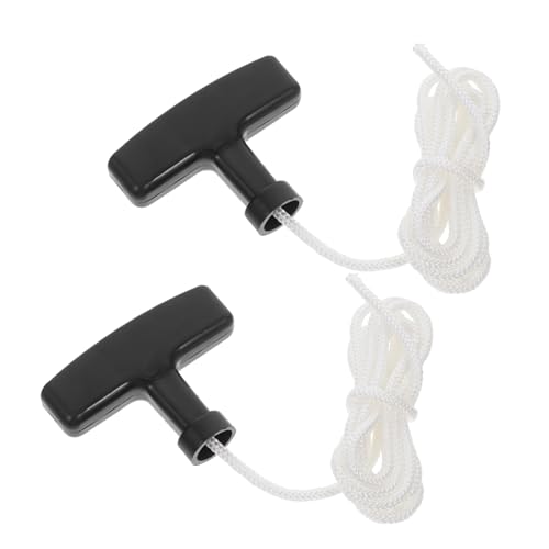 GARIOUANS 2 Stück Starterseil mit Griff Ersatz Rasenmäher Zugseil Passend für Honda Predator für Motorsägen Freischneider Laubbläser Ergonomisch und Komfortabel von GARIOUANS