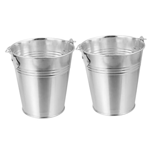 GARIOUANS 2 Stück Teiliges BBQ Öl Auffangbehälter aus Robustem Material Praktischer Grillzubehör Eimer für Outdoor Barbecue Platzsparend Leicht zu Reinigen und Vielseitig Einsetzbar von GARIOUANS