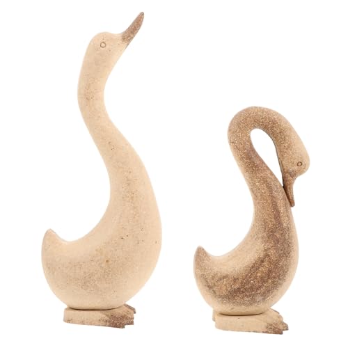 GARIOUANS 2 Stück Teiliges DIY Holz gänse Deko Figuren mit Glatter Oberfläche zum Bemalen Sichere Holzdeko für Kinderzimmer und Schreibtisch für Kreative Bastelprojekte und Partydekoration GARIOUANS 2 Stück Teiliges DIY Holz gänse Deko Figuren mit Glatter Oberfläche zum Bemalen Sichere Holzdeko für Kinderzimmer und Schreibtisch für Kreative Bastelprojekte und Partydekoration von GARIOUANS