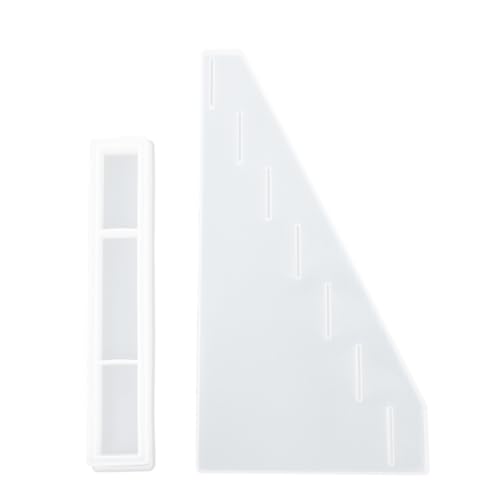 GARIOUANS 2 Stück Teiliges DIY Silikonform für Epoxidharz Lippenstift Halter Aufbewahrungsständer Flexible Transparente Gießform Reißfest und Wiederverwendbar für Individuelle GARIOUANS 2 Stück Teiliges DIY Silikonform für Epoxidharz Lippenstift Halter Aufbewahrungsständer Flexible Transparente Gießform Reißfest und Wiederverwendbar für Individuelle von GARIOUANS