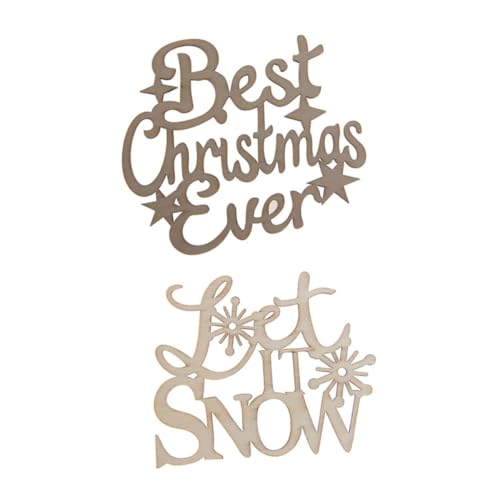 GARIOUANS 2 Stück Teiliges Holzanhänger Ausgehöhlte Weihnachtsdeko zum Aufhängen Dekorative Holzscheiben Praktische DIY Ornamente für Baum Tür Fenster Party und Heimdeko Vielseitig GARIOUANS 2 Stück Teiliges Holzanhänger Ausgehöhlte Weihnachtsdeko zum Aufhängen Dekorative Holzscheiben Praktische DIY Ornamente für Baum Tür Fenster Party und Heimdeko Vielseitig von GARIOUANS