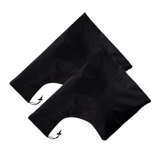 GARIOUANS 2 Stück Teiliges Laubbläser Vakuumbeutel aus Strapazierfähigem Material mit Verstellbarem Kordelzug für Effektive Laubsammlung im Garten und Einfache Reinigung im Außenbereich von GARIOUANS