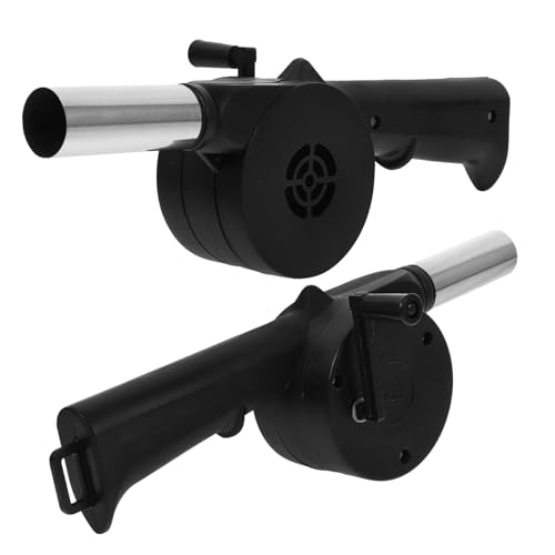 GARIOUANS 2 Stück Teiliges Manuelles Bbq Grillgebläse aus Hochwertigem Kunststoff und Eisen Tragbarer Handventilator für Holzkohlegrill Leicht und Langlebig für Outdoor Camping und Picknick GARIOUANS 2 Stück Teiliges Manuelles Bbq Grillgebläse aus Hochwertigem Kunststoff und Eisen Tragbarer Handventilator für Holzkohlegrill Leicht und Langlebig für Outdoor Camping und Picknick von GARIOUANS