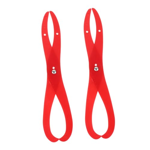 GARIOUANS 2stücke Teiliges Kunststoff-messschieber Tonmodellierung Praktisches Töpferwerkzeug Für Präzises Messen Und Formen Skulpturen Rot GARIOUANS 2stücke Teiliges Kunststoff-messschieber Tonmodellierung Praktisches Töpferwerkzeug Für Präzises Messen Und Formen Skulpturen Rot von GARIOUANS