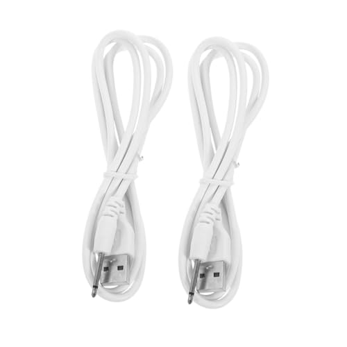 GARIOUANS 2 Stück Teiliges USB zu Dc Ladekabel Ersatz Ladekabel Schnellladung Langlebiges Tragbares Powerkabel für Effiziente Stromversorgung Mobiler Geräte Unterwegs von GARIOUANS