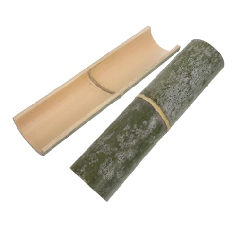 GARIOUANS 2 Stück Teiliges Wasserrohr Halbiertes Design für Reibungslosen Wasserfluss Langlebige Gartenbrunnen Zubehör Dicht Schließende Verbindungen für Kleine bis Mittelgroße Outdoor Teich von GARIOUANS