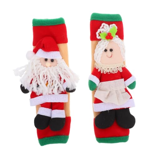 GARIOUANS 2 Stück Teiliges Weihnachts Kühlschrankgriffschutz und Gefrierschrankknopf Abdeckung Weihnachtliche Küchen Deko Passend für Kühlschrank Mikrowelle Ofen und Geschirrspüler Festlich GARIOUANS 2 Stück Teiliges Weihnachts Kühlschrankgriffschutz und Gefrierschrankknopf Abdeckung Weihnachtliche Küchen Deko Passend für Kühlschrank Mikrowelle Ofen und Geschirrspüler Festlich von GARIOUANS