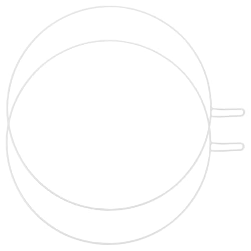 GARIOUANS 2 Stück Universeller Metallring für Babybett Rundes Gestell zur Unterstützung von Sicherheitszubehör für Junge Mädchen Einfache Montage und Glatte Kanten GARIOUANS 2 Stück Universeller Metallring für Babybett Rundes Gestell zur Unterstützung von Sicherheitszubehör für Junge Mädchen Einfache Montage und Glatte Kanten von GARIOUANS