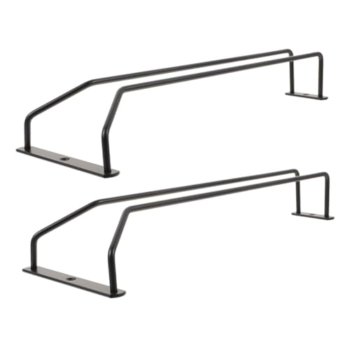 GARIOUANS 2 Stück Weinregal aus Metall Wandmontage Weinglashalter Hängend für Zuhause Bar Küche Robust Elegantes Design Multifunktional für Weingläser Kelchgläser Einfache Entnahme von GARIOUANS