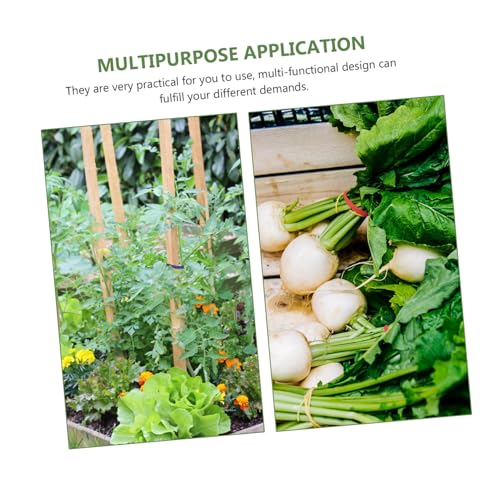 GARIOUANS 20 Rollen Pflanzenbindemaschine Teilig mit PVC Bändern und Heftklammern Elastische Gartentapes für Kletterpflanzen Äste Blumen und Bäume Robustes Bindeband für Gesundes von GARIOUANS