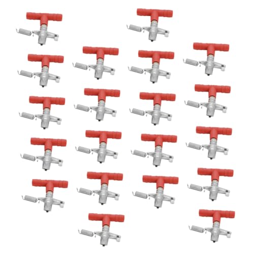 GARIOUANS 20 Stück Automatischer Kaninchen Tränke Federventil Wasserspender aus Sicherem und Einfache für Haustierkäfige Langlebig Kleintieren Wie Hasen und Meerschweinchen Geeignet GARIOUANS 20 Stück Automatischer Kaninchen Tränke Federventil Wasserspender aus Sicherem und Einfache für Haustierkäfige Langlebig Kleintieren Wie Hasen und Meerschweinchen Geeignet von GARIOUANS