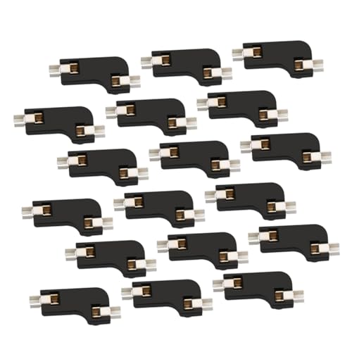 GARIOUANS 20 Stück PCB Hot swap Steckbuchsen für Mechanische Tastaturen Kompatibel mit Kailh Schaltern Langlebige Metallklemmen Einfache Montage Geeignet für Gängige PCB layouts von GARIOUANS
