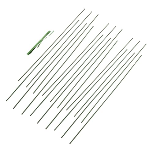 GARIOUANS 20 Stück Pflanzenstützen aus Metall und Kunststoff Rankhilfe für Topfpflanzen Flexible Kletterhilfe für Garten und Zimmerpflanzen Stabiler Stützstab für Gesunde Pflanzenstiele GARIOUANS 20 Stück Pflanzenstützen aus Metall und Kunststoff Rankhilfe für Topfpflanzen Flexible Kletterhilfe für Garten und Zimmerpflanzen Stabiler Stützstab für Gesunde Pflanzenstiele von GARIOUANS