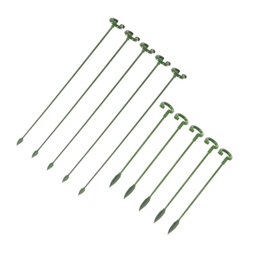 GARIOUANS 20 Stück Teiliges Blumenstützset Langlebige Pflanzenstützen aus Sicherem Material für Schmetterlingsorchideen Pfingstrosen Rosen und Kleine Stängel Stabiler Pflanzensupport für von GARIOUANS