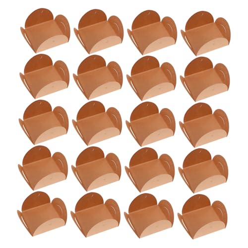 GARIOUANS 20 Stück Teiliges Kraftpapier CD Hüllen Umweltfreundliche Mehrfach CD Papier Tasche von GARIOUANS
