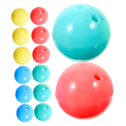 GARIOUANS 20 Stück Teiliges Leere Kunststoffkapseln für Automaten Stabile Offene Mini Vending Maschinen Bälle in Grün Blau Gelb als Geburtstags Mitgebsel und DIY Dekoration GARIOUANS 20 Stück Teiliges Leere Kunststoffkapseln für Automaten Stabile Offene Mini Vending Maschinen Bälle in Grün Blau Gelb als Geburtstags Mitgebsel und DIY Dekoration von GARIOUANS