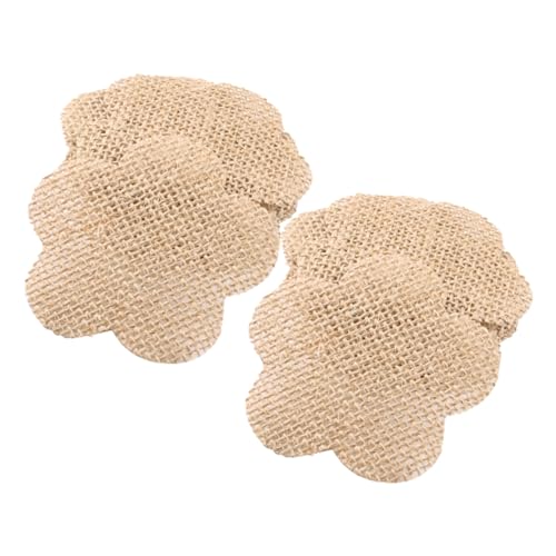 GARIOUANS 20 Stück Teiliges Weihnachtsanhänger aus Jute Beidseitig Bemalbar Vielseitige Stoffausschnitte zum Dekorieren von Baum Tür Fenster für DIY Bastelarbeiten und Weihnachtsdeko GARIOUANS 20 Stück Teiliges Weihnachtsanhänger aus Jute Beidseitig Bemalbar Vielseitige Stoffausschnitte zum Dekorieren von Baum Tür Fenster für DIY Bastelarbeiten und Weihnachtsdeko von GARIOUANS