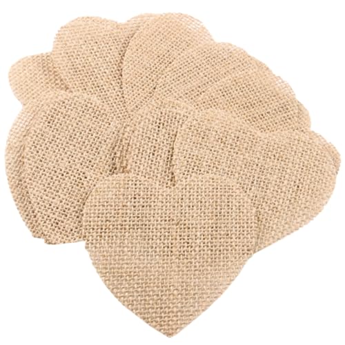 GARIOUANS 20 Stück Teiliges Weihnachtsdekoration aus Robustem Burlap Vielseitige Ausschneideformen für DIY Christbaumschmuck Bemalbare und Beschreibbare Herz Ornamente für Fenster und Kamin GARIOUANS 20 Stück Teiliges Weihnachtsdekoration aus Robustem Burlap Vielseitige Ausschneideformen für DIY Christbaumschmuck Bemalbare und Beschreibbare Herz Ornamente für Fenster und Kamin von GARIOUANS