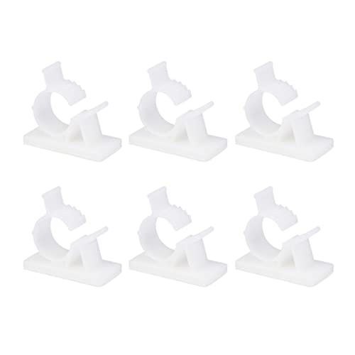 GARIOUANS 20 Stück Verstellbare Kabelclips Selbstklebend Kabelmanagement Clips für Schreibtisch Wand und Büro für Tv Computer und Netzwerkkabel Weiß S GARIOUANS 20 Stück Verstellbare Kabelclips Selbstklebend Kabelmanagement Clips für Schreibtisch Wand und Büro für Tv Computer und Netzwerkkabel Weiß S von GARIOUANS