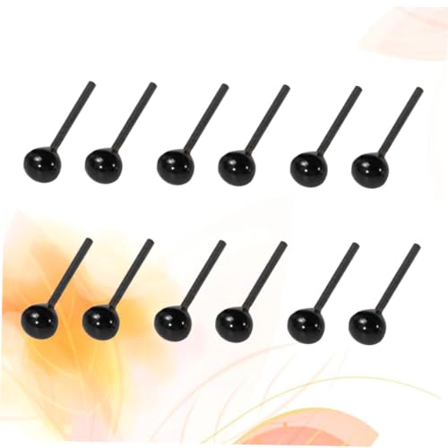 GARIOUANS 200 Paare DIY Tieraugen Schwarz Glas Puppenaugen für Plüschtier Basteln Amigurumi Sicherheitsaugen zum Annähen für Handgemachte Kuscheltiere und Bastelprojekte GARIOUANS 200 Paare DIY Tieraugen Schwarz Glas Puppenaugen für Plüschtier Basteln Amigurumi Sicherheitsaugen zum Annähen für Handgemachte Kuscheltiere und Bastelprojekte von GARIOUANS