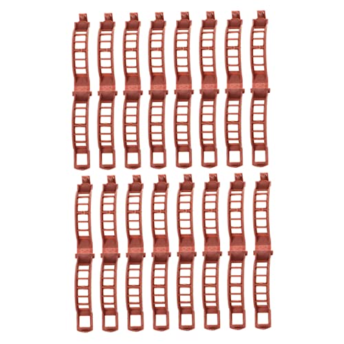 GARIOUANS 200 Stück Pflanzenclips Pflanzensupport Klammern aus Kunststoff für Tomaten Gurken Rankpflanzen Gemüse Garten Zubehör Robust und Wiederverwendbar von GARIOUANS