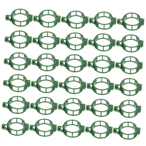 GARIOUANS 200 Stück Pflanzenclips aus Robustem PP Kunststoff Wiederverwendbare Pflanzenstützklammern für Kletterpflanzen und Reben Leicht Flexibel und Wetterbeständig zur Sicheren von GARIOUANS