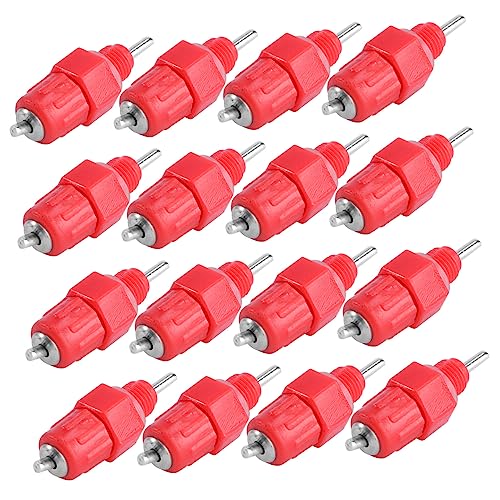 GARIOUANS 25 Teiliges Geflügel Wasserspender mit Schraub Nippel Automatischer Hühner Trinker aus Langlebigem Kunststoff und Installieren Sparsam für Hühner Enten Wachteln Gänse Geeignet GARIOUANS 25 Teiliges Geflügel Wasserspender mit Schraub Nippel Automatischer Hühner Trinker aus Langlebigem Kunststoff und Installieren Sparsam für Hühner Enten Wachteln Gänse Geeignet von GARIOUANS