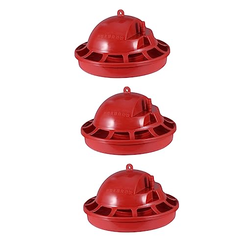 GARIOUANS 3 Stück Automatischer Geflügel Wasserspender mit Schwimmflasche Langlebiger Hühnertränke für Küken Enten und Gänse Selbstnachfüllend Robustes Material Arbeitsaufwand GARIOUANS 3 Stück Automatischer Geflügel Wasserspender mit Schwimmflasche Langlebiger Hühnertränke für Küken Enten und Gänse Selbstnachfüllend Robustes Material Arbeitsaufwand von GARIOUANS