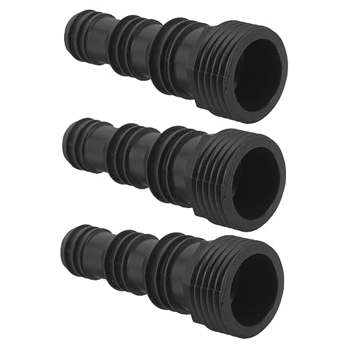 GARIOUANS 3 Stück Gartenschlauch Adapter Hochdruck Sprühdüse Praktischer Schnellverbinder für Gartenbewässerung Robuste Schlauchanschlüsse für Schläuche von GARIOUANS
