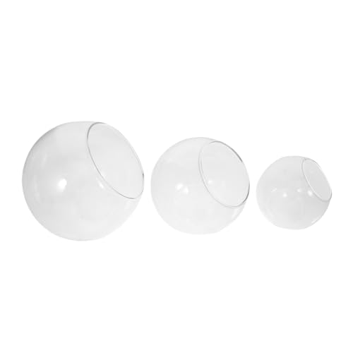 GARIOUANS 3 Stück Teiliges Micro Landscape Glasflaschen DIY Terrarium Halter für Air Plant Sukkulenten Dekorative Ökosysteme Langlebig und Vielseitig für Wohn und Partytisch GARIOUANS 3 Stück Teiliges Micro Landscape Glasflaschen DIY Terrarium Halter für Air Plant Sukkulenten Dekorative Ökosysteme Langlebig und Vielseitig für Wohn und Partytisch von GARIOUANS