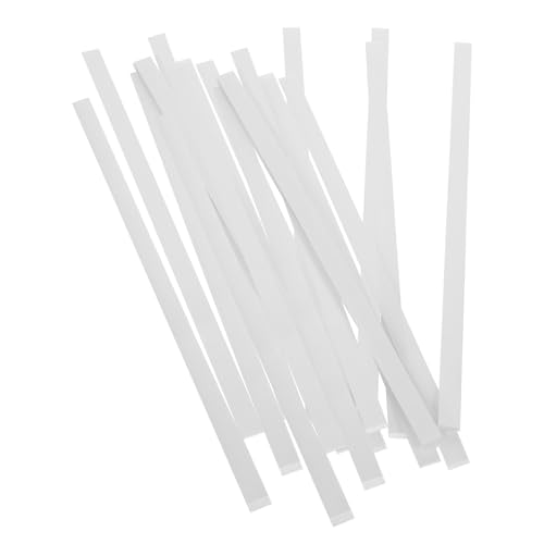 GARIOUANS 30 Stück Buchbindestreifen mit Netzrücken Stark Klebend Langlebig Praktische Kunststoffstreifen für Buchreparatur Heftgaze Buchrücken Klebestreifen von GARIOUANS