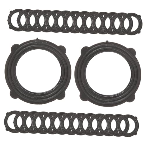 GARIOUANS 30 Stück Teiliges Gartenschlauch Dichtungsringe aus Robustem Gummi Langlebige O Ring Dichtungen für Wasserdichte Anschlussverbindungen Einfache Installation Verschleißfest und von GARIOUANS