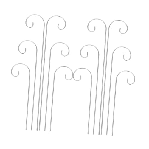 GARIOUANS 30 Stück Teiliges Metall Garten Schäferhaken in Wetterfeste Pflanz und Laternenhalter für Außenbereich Stabiles Design ohne Werkzeug Vielseitig für Solarleuchten und Vogelhäuschen GARIOUANS 30 Stück Teiliges Metall Garten Schäferhaken in Wetterfeste Pflanz und Laternenhalter für Außenbereich Stabiles Design ohne Werkzeug Vielseitig für Solarleuchten und Vogelhäuschen von GARIOUANS