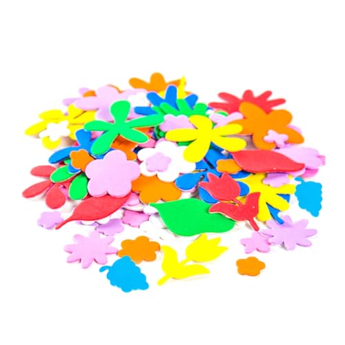 GARIOUANS 4 Satz Eva Moosgummi Aufkleber Selbstklebend für DIY Bastelset Blumen und Früchte für Schul und Wohnraumdeko Kreative Sticker für Scrapbooking und Wandgestaltung GARIOUANS 4 Satz Eva Moosgummi Aufkleber Selbstklebend für DIY Bastelset Blumen und Früchte für Schul und Wohnraumdeko Kreative Sticker für Scrapbooking und Wandgestaltung von GARIOUANS
