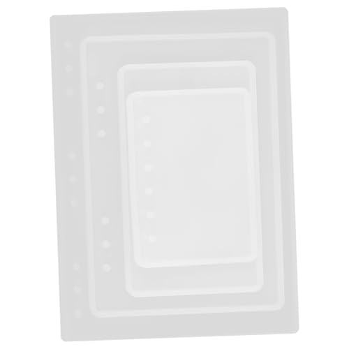 GARIOUANS 4 Stück Epoxidharz Gießform Silikonform für Kreative DIY Notizbuch Herstellung Robust Sicher für Individuelle Harz Kunstwerke GARIOUANS 4 Stück Epoxidharz Gießform Silikonform für Kreative DIY Notizbuch Herstellung Robust Sicher für Individuelle Harz Kunstwerke von GARIOUANS