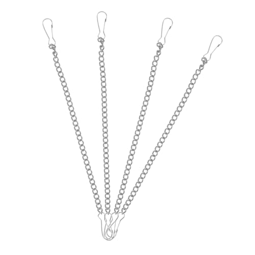 GARIOUANS 4 Stück Pflanzen Hängehaken Robuste Metallketten für Garten Balkon und Terrasse Installieren für Blumenampeln Poster und Schilder GARIOUANS 4 Stück Pflanzen Hängehaken Robuste Metallketten für Garten Balkon und Terrasse Installieren für Blumenampeln Poster und Schilder von GARIOUANS