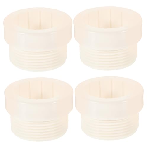 GARIOUANS 4 Stück Poolschirm Stabilisator Adapter Gewindehülsen Einsatz für Schirmstangen Außendurchmesser Weiß Stabile Befestigung für Pool Garten und Strand GARIOUANS 4 Stück Poolschirm Stabilisator Adapter Gewindehülsen Einsatz für Schirmstangen Außendurchmesser Weiß Stabile Befestigung für Pool Garten und Strand von GARIOUANS