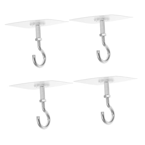 GARIOUANS 4 Stück Selbstklebende Deckenhaken Pflanzenhaken Hängehaken Für Pflanzgefäße Decken Blumenhaken Selbstklebender Deckenhaken Decken Pflanzenaufhänger Ohne Bohren GARIOUANS 4 Stück Selbstklebende Deckenhaken Pflanzenhaken Hängehaken Für Pflanzgefäße Decken Blumenhaken Selbstklebender Deckenhaken Decken Pflanzenaufhänger Ohne Bohren von GARIOUANS