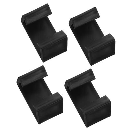 GARIOUANS 4 Stück Stabile Möbelklammern Kreative Sofa Clips aus Rattan für Stühle und Möbel Einfach zu Montieren Schwarz für Zuhause Büro und Shops von GARIOUANS