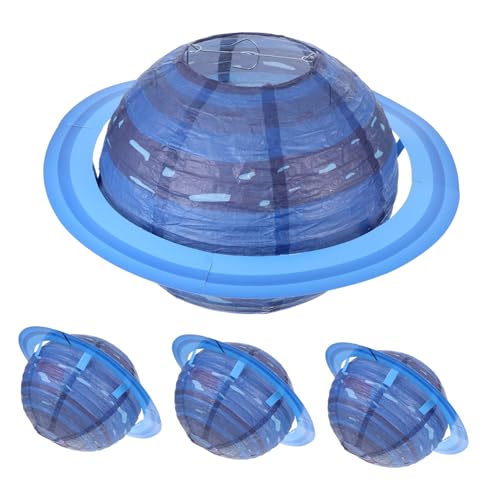 GARIOUANS 4 Stück Teiliges Papier Planeten Laternen für Klassenzimmer und Partydekoration Hängende Raumdeko mit Bunten Planetendesigns für Geburtstagsfeiern und Feierlichkeiten GARIOUANS 4 Stück Teiliges Papier Planeten Laternen für Klassenzimmer und Partydekoration Hängende Raumdeko mit Bunten Planetendesigns für Geburtstagsfeiern und Feierlichkeiten von GARIOUANS