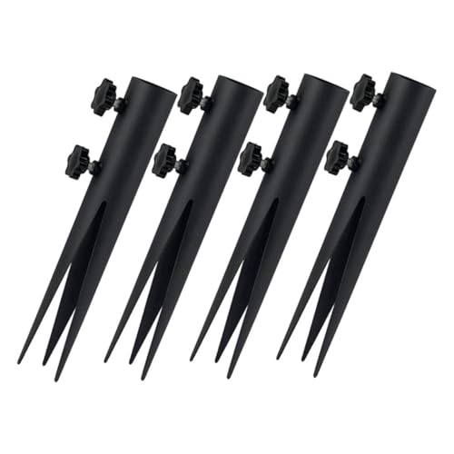 GARIOUANS 4 Stück Teiliges Verstellbare Edelstahl Erdspieße für Außenbeleuchtung Robuste Metall bodennägel für Garten Weihnachtsbeleuchtung Wetterfeste Lichtpfähle für Grünfläche GARIOUANS 4 Stück Teiliges Verstellbare Edelstahl Erdspieße für Außenbeleuchtung Robuste Metall bodennägel für Garten Weihnachtsbeleuchtung Wetterfeste Lichtpfähle für Grünfläche von GARIOUANS