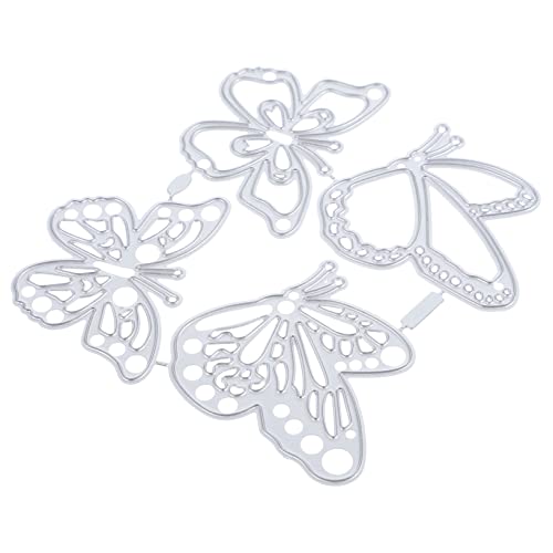 GARIOUANS 4stücke Stanzformen Für Scrapbooking Mit Schmetterlingen Für DIY-scrapbooks Fotoalben Dekoration Und Papierbasteleien Schneiden Sie Formen Aus Papier Für Alben Und Briefmarken von GARIOUANS