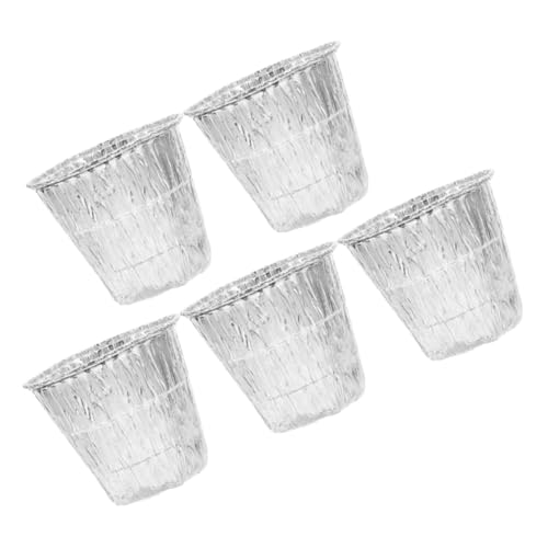 GARIOUANS 5 Stück Einweg Alu Folien Schalen Grillzubehör Fettauffangbehälter Grillpfannen Ölabsorbierend für Outdoor Grillen Backen und Ofen Geeignet GARIOUANS 5 Stück Einweg Alu Folien Schalen Grillzubehör Fettauffangbehälter Grillpfannen Ölabsorbierend für Outdoor Grillen Backen und Ofen Geeignet von GARIOUANS