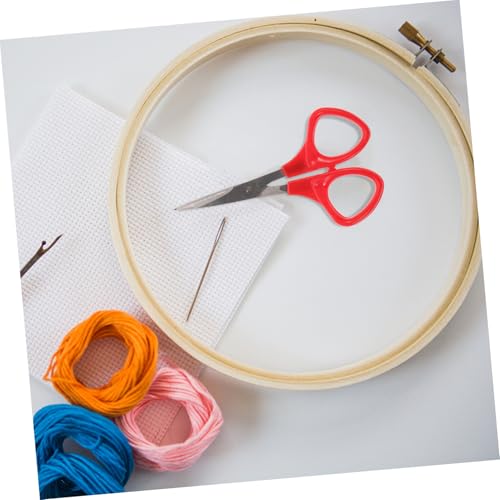 GARIOUANS 5 Stück Gebogene Stickscheren aus Edelstahl Leichte Kreuzstichscheren mit Komfortablen Griffen Präzise Stickgarn Nähfaden schneidewerkzeuge für Handarbeiten und Zufällige Farbe GARIOUANS 5 Stück Gebogene Stickscheren aus Edelstahl Leichte Kreuzstichscheren mit Komfortablen Griffen Präzise Stickgarn Nähfaden schneidewerkzeuge für Handarbeiten und Zufällige Farbe von GARIOUANS