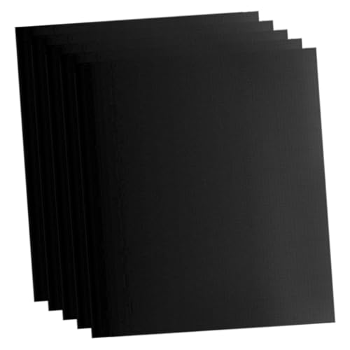 GARIOUANS 5 Stück Teiliges BBQ Grillmatten aus Hitzebeständigem Fiberglas Wiederverwendbare Antihaftbeschichtete Back und Ofenliner für Gas und Holzkohlegrill Leicht zu Reinigen Bpa Frei von GARIOUANS